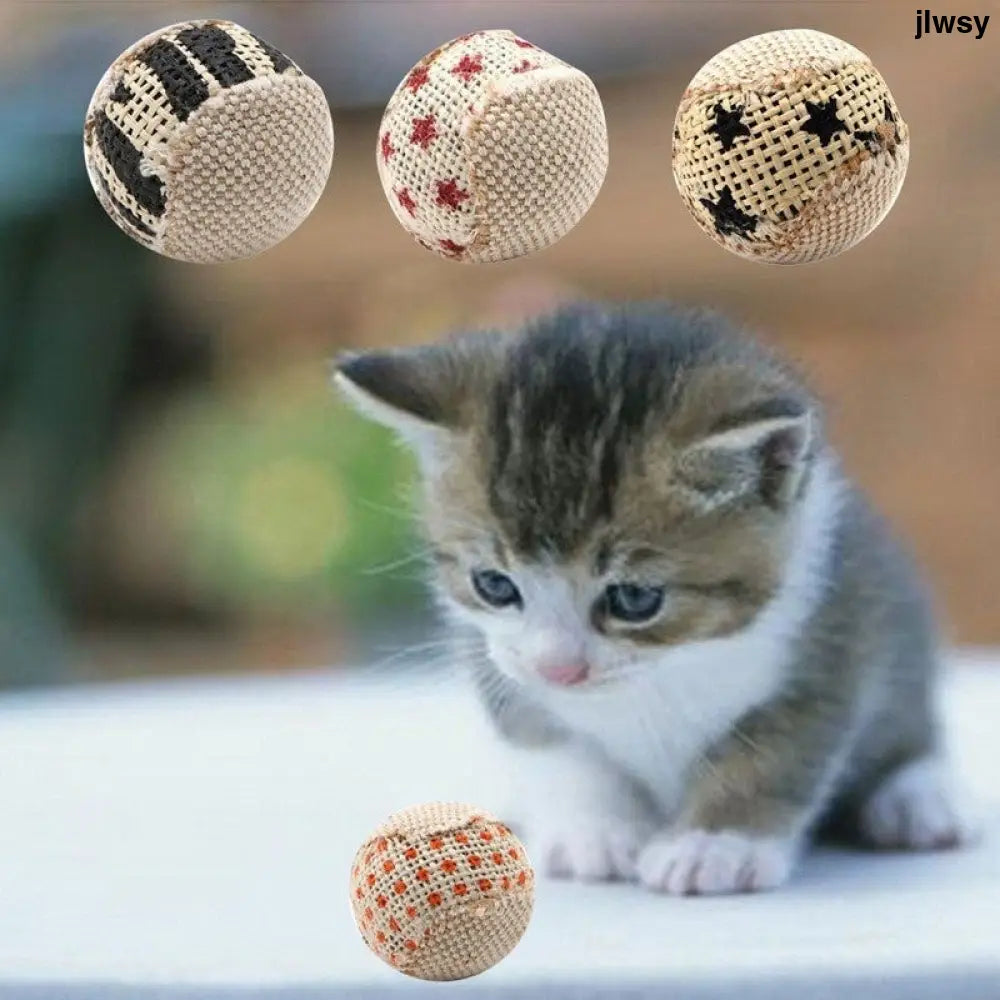 Interactive Cat Toy Chewing Ball - White / Upgraded - Interactive Cat Toy