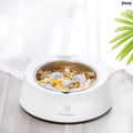 Pet Dog Bowl Slow Feeder Dog Food Bowl Smart Weighing Dog Slow Feeder Cat Pet Feeder - White - Slow Feeder Bowl